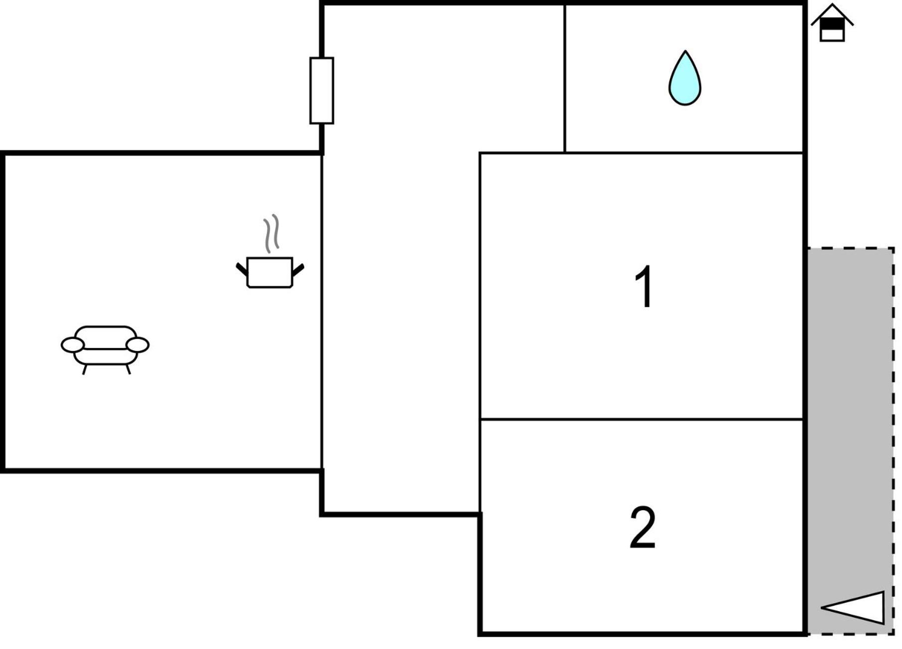 2 Bedroom Awesome Apartment In Mali Rat Sumpetar Zewnętrze zdjęcie